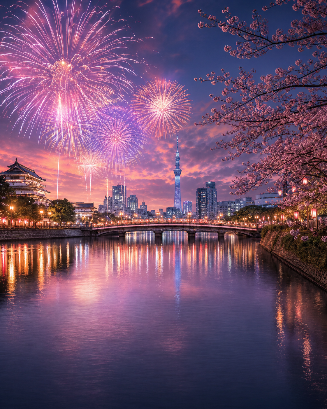 夏の花火大会
